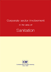 Corporate sector involvement in the area of sanitation